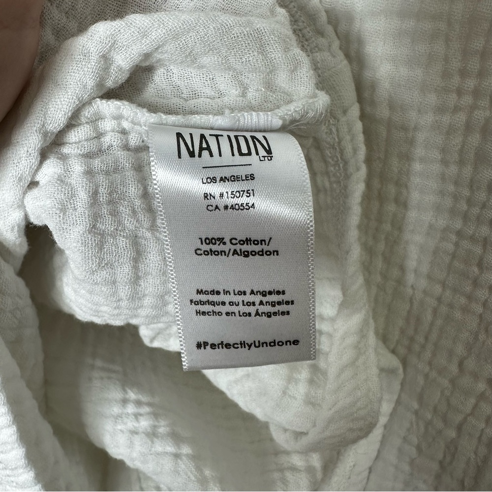 NATION LTD • Karina Gauze Top - Picture 6 of 6